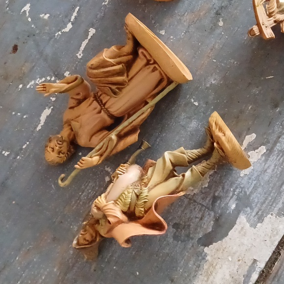 Fontanini Depose Italy 1983 5" set of 6 figurines nativity set Christmas - Picture 4 of 16